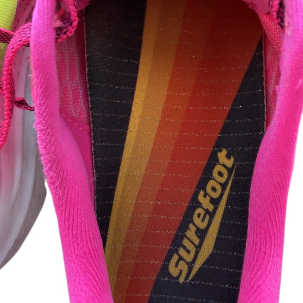 Brooks Hyperion Max Womens Neon Pink Green Performance Running Shoes 9 B - Picture 8 of 8